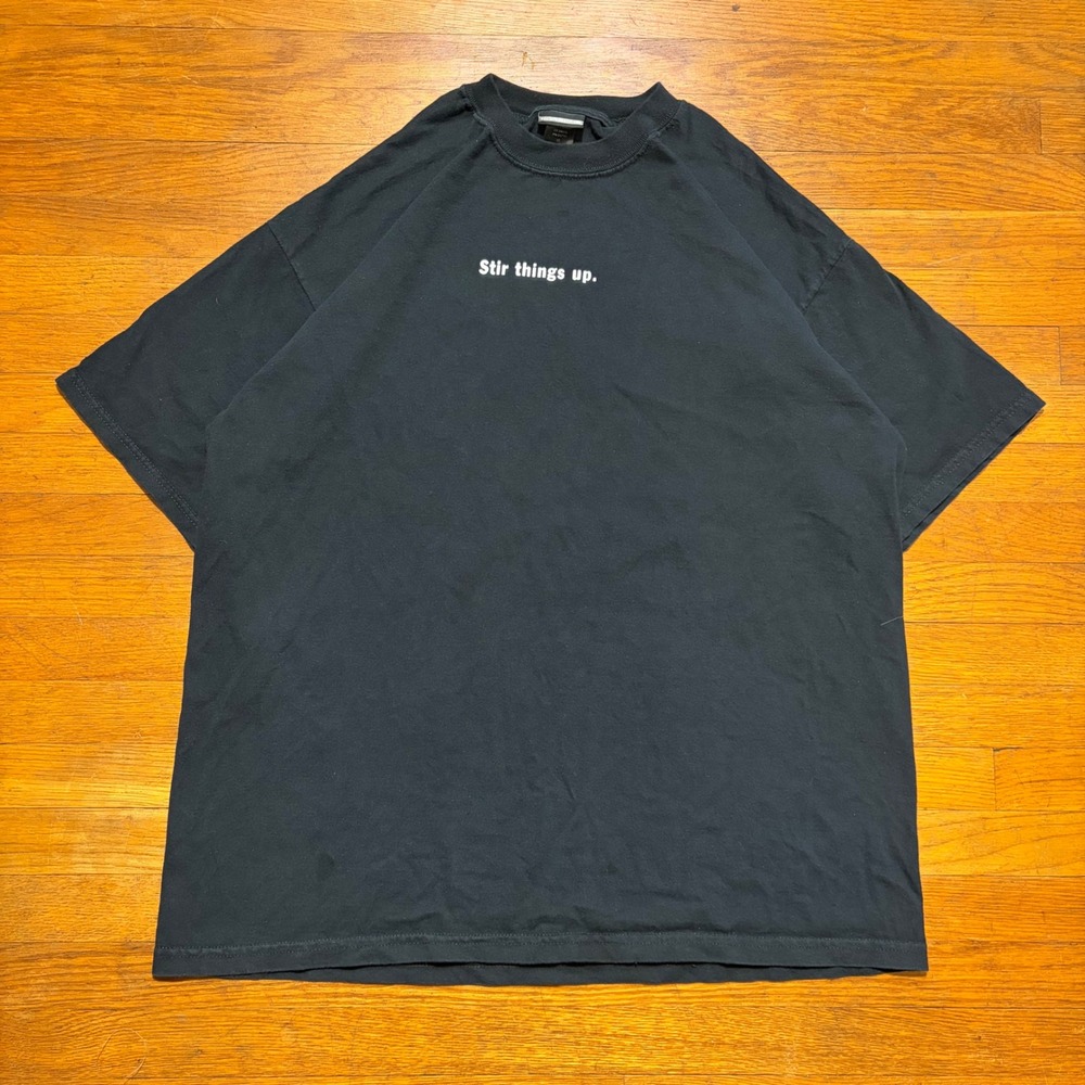 Vintage Porsche Cayman Promo Tshirt Stir Things Up Graphic Black XL Mens